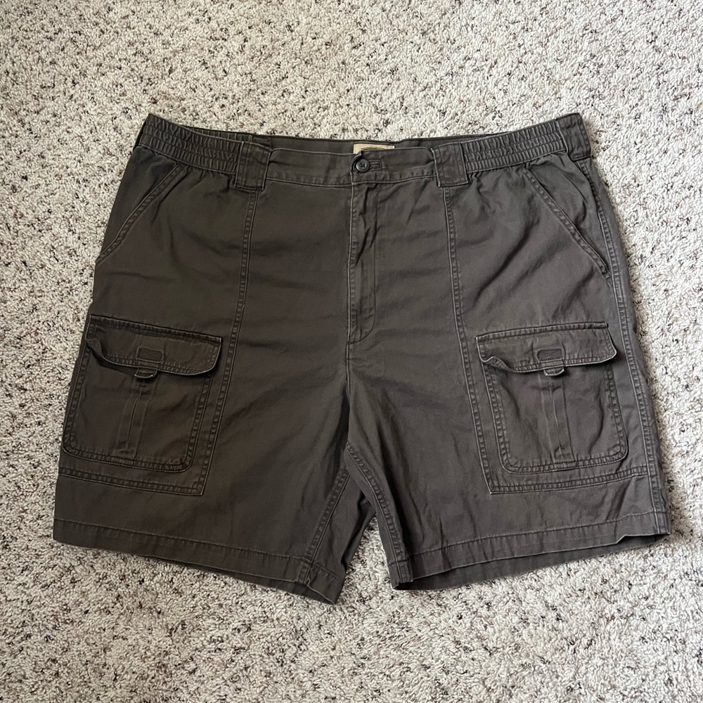 The Foundry Supply Co Cargo Shorts | Waist 48 | Brown | 100% Cotton - Picture 6 of 8
